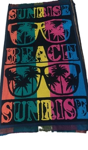 Luxury Jacquard 100% Cotton Golf <b>Towel</b> Quick Dry Embroidered Pattern Printed Technics Compressed Disposable for Hotels Spa <b>Beach</b> - Product Image 5