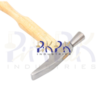 Martillo estilo francés/suizo con cabeza de 80mm para hacer relojes, reparación de joyas, herramienta de cara plana para trabajo de banco, remachado DIY OEM