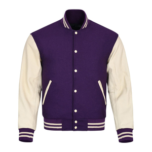 แจ็กเก็ตสำหรับผู้ชายแจ็คเก็ตทีมฟุตบอลสไตล์ใหม่แจ็คเก็ตทีมโรงเรียนไซส์ใหญ่พิเศษระบายอากาศได้สำหรับผู้ชาย - Product Image 1