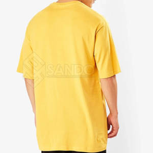 Camiseta media estampada de manga con estilo para hombre al mejor precio 100% algodón Street Wear Low MOQ - Product Image 4