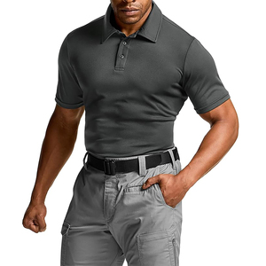 Polo tactique à manches courtes pour hommes Golf Performance Top Lightweight Dry Fit UPF 50 + Piqué - Product Image 2