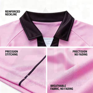 Maillot de football personnalisé brodé pour homme – Tenue de sport d'été respirante à séchage rapide – Ensemble court à col en V avec numéros - Product Image 5