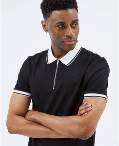 Polo de manga corta de secado rápido personalizado profesional Diseño de solapa de cuello Equipo LOGO Bordado Uniforme Polo transpirable - Product Image 1