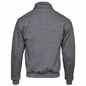 Sudadera con capucha de motorista para hombre, chaqueta de motocicleta, sudadera transpirable para montar en moto, para todo tipo de clima, blindada CE para hombro, codo y espalda - Product Image 4