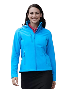 Veste Softshell Tactique Veste Softshell Bleu Marine Imperméable Randonnée Veste de Pluie Full Zip durable imperméable - Product Image 2