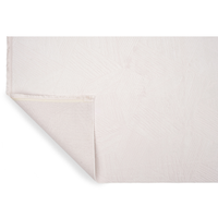 Tapis Akra blanc moderne en acrylique à poils ras, résistant à la décoloration, en tricot, lavable, tissé 6 mm, antidérapant, fabriqué en Turquie, taille personnalisée, ODM, marque privée