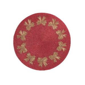 Christmas <b>Seed</b> Beads Embroidery Creative Holiday Placemats Christmas Luxury Handcrafted <b>Seed</b> Beads Beaded Embroidery <b>Mat</b> - Product Image 2