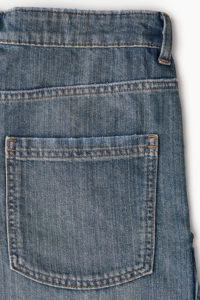 Pantalones cortos de mezclilla lavados con ácido de algodón de Color azul con estilo a la moda para mujeres pantalones cortos de mezclilla con múltiples bolsillos personalizados - Product Image 4