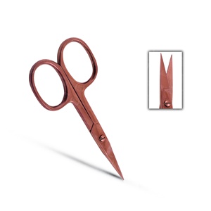Ciseaux à ongles professionnels en gros, ciseaux à cuticules, outil de manucure incurvé et tranchant, soin des ongles, fabricant OEM - Product Image 2