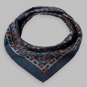 Taille personnalisée Multi Couleurs 100% Coton Ethnique Carré Bandana Fait Main Écharpe de créateur Produit élégant pour femmes Vente en gros - Product Image 5