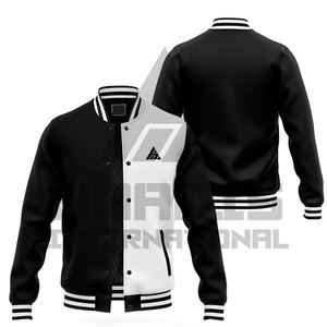 ใหม่สไตล์ล่าสุดที่กําหนดเองทําโลโก้ขนาดใหญ่Breathable Men Varsityแจ็คเก็ตน้ําหนักเบา 2024 ที่ดีที่สุดผู้ชายแจ็คเก็ต - Product Image 3