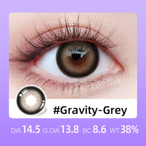 Custom Printed Breathable Contact Lens <b>Box</b> Packed OPP Bag One Stop Service Supported Factory 14.2mm Lenses One Pair Order Made - Product Image 2