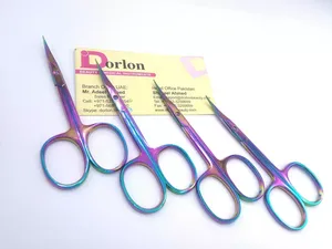 Ciseaux à ongles en acier inoxydable avec logo personnalisé Ciseaux à cuticules pour ongles au Pakistan - Product Image 5