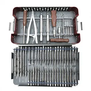 Instrumentos Quirúrgicos Ortopédicos Profesionales, Juego de Extractores Manuales de 56 Piezas, Grado Hospitalario - Product Image 3