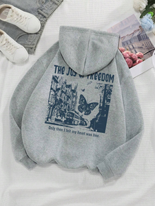 เสื้อฮู้ดผู้ชายคุณภาพสูง ผ้าฝ้ายฟลีซ พิมพ์ลายโลโก้ด้วยเทคนิค DTF แบบกำหนดเอง ทรงปกติ กันลม เหมาะสำหรับฤดูหนาว - Product Image 2