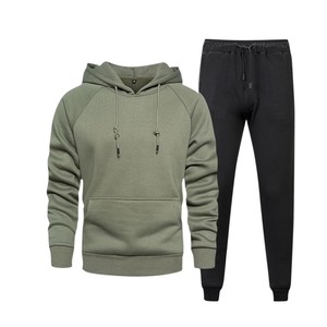 Survêtement de sport d'hiver pour hommes 2025 Nouveau style chaud polaire Gym Training Suit New Style Men Winter Tracksuit Set Warm Two Piece - Product Image 4