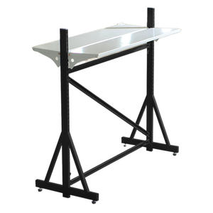 Estante de almacén de madera y metal de doble cara ADong, exhibición y estante de buen precio para uso en supermercados y almacenamiento de lavadoras - Product Image 1