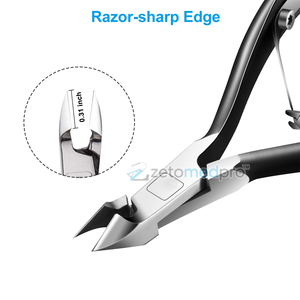 Coupe-cuticules de haute qualité pour salon et manucure à domicile, outils de pédicure, coupe-cuticules en acier inoxydable durable - Product Image 2