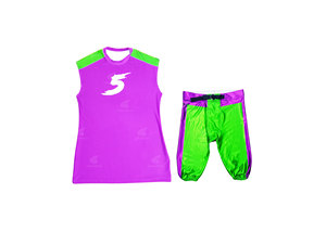 Vêtements de sport à séchage rapide, pantalon de football américain personnalisé de haute qualité, ensembles d'uniformes d'équipe, impression par transfert thermique, respirant - Product Image 2