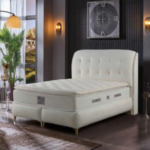 Juego de Cama Turca Ahorradora de Espacio con Base Hidráulica Duradera, Cabecero Acolchado y Colchón Ortopédico de Muelles Ensacados Incluido - Product Image 3