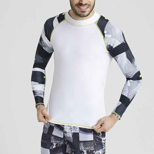 Chemise de compression à manches longues pour hommes de haute qualité dernière conception du meilleur fabricant pour la protection contre les éruptions cutanées - Product Image 6