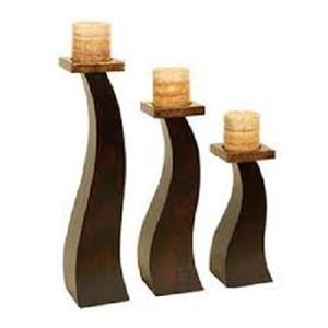 Bougeoir en bois de haute qualité bougeoir bougeoir décoratif pour la maison dîner Table noël à bas taux d'usine - Product Image 1