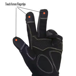 Guantes de conductor de piel de oveja personalizados Guantes de trabajo de seguridad de construcción industrial Uso diario Chimenea Protección contra el calor Pesado - Product Image 5