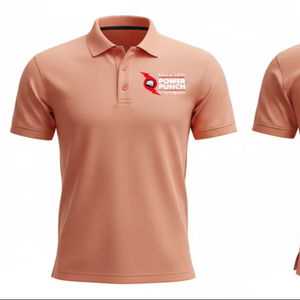 Camisetas Deportivas de Manga Corta para Hombre, Baratas, Lisas, Rojas, de Secado Rápido, Transpirables, de Punto, 100% Algodón, para Impresión Personalizada - Product Image 1