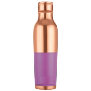 Tamaño personalizado Color gris Botella de agua de cobre Método de bebida directa de alto estándar Regalo atractivo Propósito Venta - Product Image 4