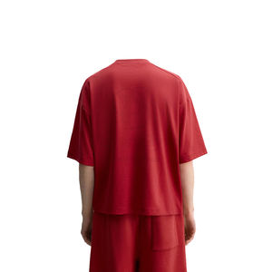 Vêtements de sport surdimensionnés pour hommes T-shirts à manches courtes respirant col rond Logo personnalisé de haute qualité doux solide 100% coton vente en gros - Product Image 5