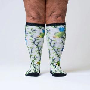 OME 2024 Cotton Crew Chaussettes unisexes pour hommes Confortables et respirantes Séchage rapide Conception personnalisable Vêtements d'hiver Bas antibactérien - Product Image 2