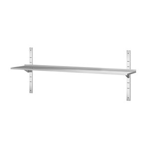 ชั้นวางของติดผนังสแตนเลสเกรดพรีเมียม - 1800x300 มม. - 3 ชั้น - Product Image 5