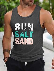 Chaleco deportivo sin mangas para hombre, camiseta sin mangas para entrenamiento de gimnasio, ropa deportiva transpirable de secado rápido para correr y entrenar - Product Image 4