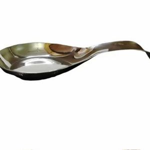 BES SELLING Indian-Made Metal Kitchen Holder for <b>Spatulas</b> Spoons Tongs More Stainless Steel Spoon Rest - Product Image 6