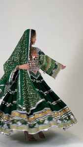 Afghani Womens <b>Linen</b> Satin Casual <b>Dress</b> Handmade Sequined Embroidery Button Detail Natural Comfortable Fit Everyday Wear Casual - Product Image 2