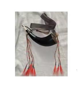 Poudre de corne de buffle indienne polie de haute qualité, boisson, meilleurs cadeaux du meilleur fabricant indien, style animal naturel, cornes à souffler - Product Image 1