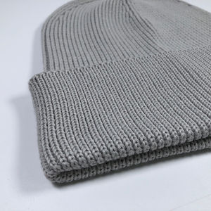 60 Colors Wholesale 100% Acrylic 3D Embroidery Plain Beanie Cap Keep Warm Custom Cuffed Knitted <b>Winter</b> <b>Hat</b> for <b>Women</b> Men - Product Image 3