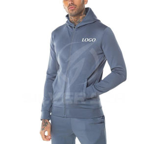 ชุดสูทระบายอากาศผ้าฝ้าย100% พิมพ์ลายแบบกำหนดเองกางเกงซับเหงื่อมีฮู้ดสำหรับผู้ชายเสื้อผ้าพัฟขนาดใหญ่พิเศษ - Product Image 6