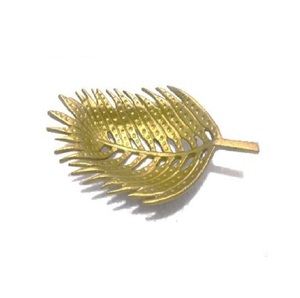 Elegante cuenco de frutas de latón diseño antiguo 100% cuenco de frutas de latón natural en forma de hoja tamaño mediano y precio bajo - Product Image 3