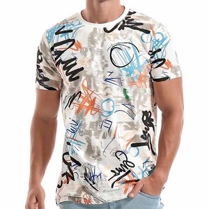 Tenue d'entraînement décontractée personnalisée t-shirt vêtements d'été unisexe t-shirt pour hommes téléchargés par Dress Sports - Product Image 1