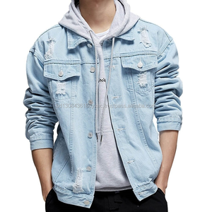Veste en jean pour homme de qualité supérieure, très vendue, en provenance du Bangladesh - Product Image 1