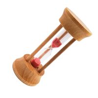 Sablier en bois unique pour la méditation, le yoga, la cuisine, l'étude ou la décoration de bureau avec un mécanisme de flux de sable fonctionnel