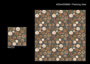 Dalles de sol utilitaires d'extérieur 40x40 cm 400x400 mm 16x16 pouces, surface mate, pour parking, allée et revêtement de sol extérieur - Product Image 4