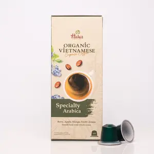 价格便宜的工厂胶囊咖啡兼容Nespresso特种阿拉比卡单一产地Hiva的咖啡5.8克准备出口