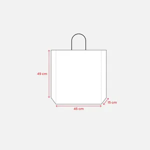 Borse Shopper Personalizzate in Carta Laminata Opaca con Soffietto per Promozioni - Product Image 5
