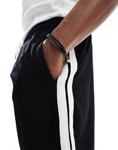 Venta al por mayor 100% algodón pantalones cortos de talla grande para hombre logotipo bordado personalizado peso pesado 480GSM streetwear Jogger de gran tamaño para hombre - Product Image 5