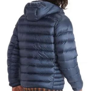 Veste matelassée d'hiver légère pour hommes, duvet bombardier à bulles de haute qualité avec logo personnalisé, décoration de poche en tissu chaud - Product Image 6