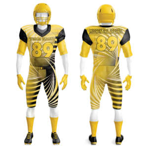 Uniformes de fútbol americano juvenil de diseño personalizado de la más alta calidad, camisetas de fútbol americano sublimadas de talla grande impresas - Product Image 3