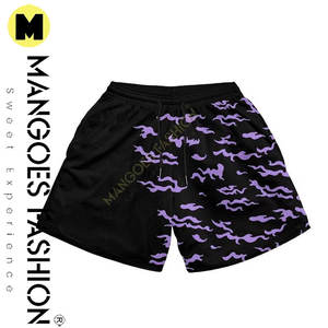 Pantalones Cortos de Playa Casuales de Verano para Hombre, de Secado Rápido, de Lona, para Gimnasio, Deportes, Actividades al Aire Libre, Cintura Elástica con Cordón - Product Image 6