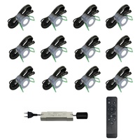 Carports Décoration Éclairage Mini Spot Led Dimmable IP65 Étanche 3W Mini LED avec 5m de Câble